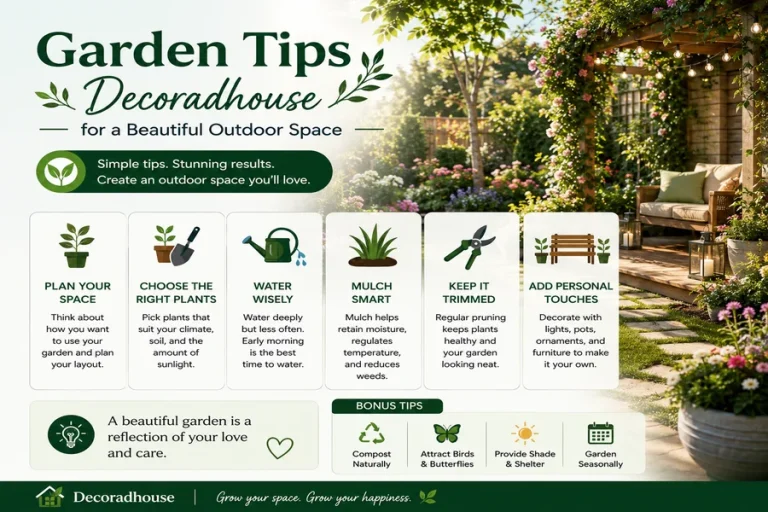 Garden Tips Decoradhouse for a Beautiful Outdoor Space Garden Tips Decoradhouse